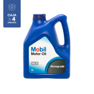 MOBIL MOTOR OIL 50, 4LT x 4 Uns.