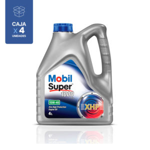 MOBIL SUPER 1000 X3 15W-40, 4LT x 4 Uns.